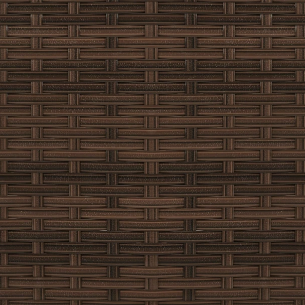 Градински комплект, 2 части, кафяв полиратан - Image 10