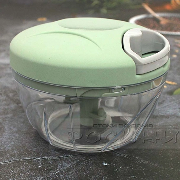 Ръчен чопър с въже и 3 ножа 500 мл - Image 5