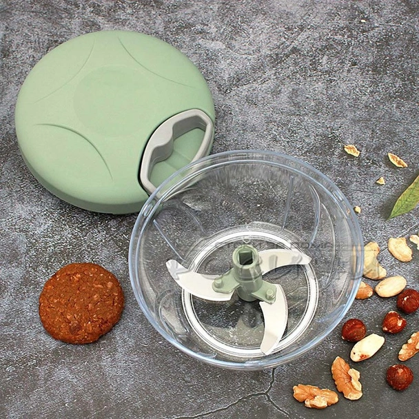 Ръчен чопър с въже и 3 ножа 500 мл - Image 4