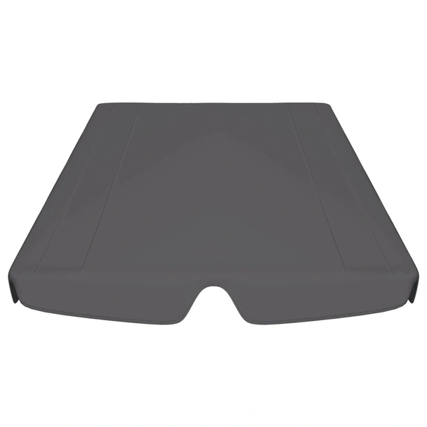 Резервен покрив за градинска люлка антрацит 188/168x110/145 cм - Image 3