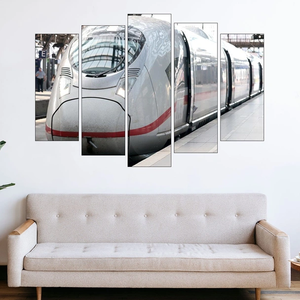 Влак стрела в Кьолн - картина пано за стена - Image 3