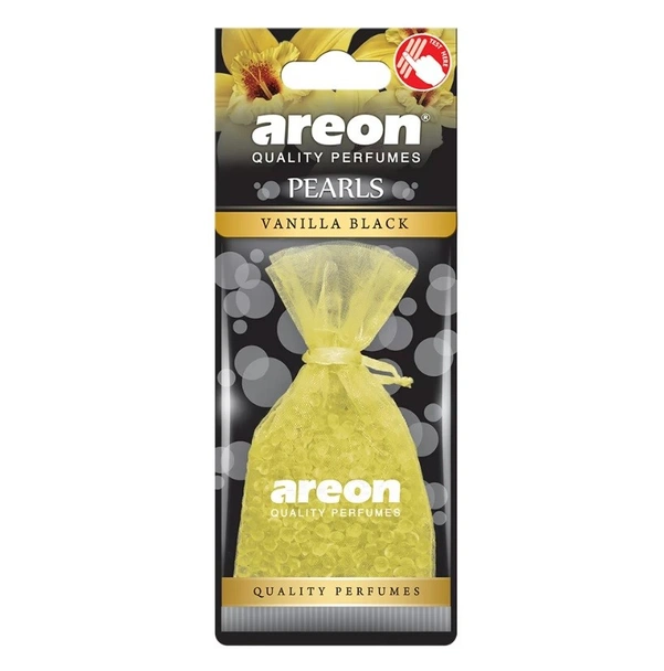 Ароматизатор за кола перли Черна ванилия AREON - Image 3
