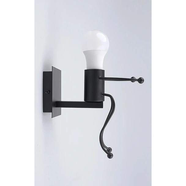 Арт аплик Прегръдка черен мат DREAM LIGHTS