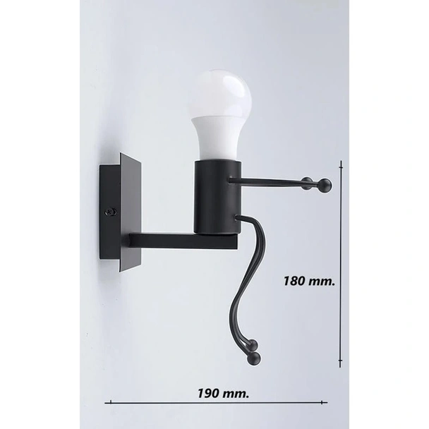 Арт аплик Прегръдка черен мат DREAM LIGHTS - Image 4