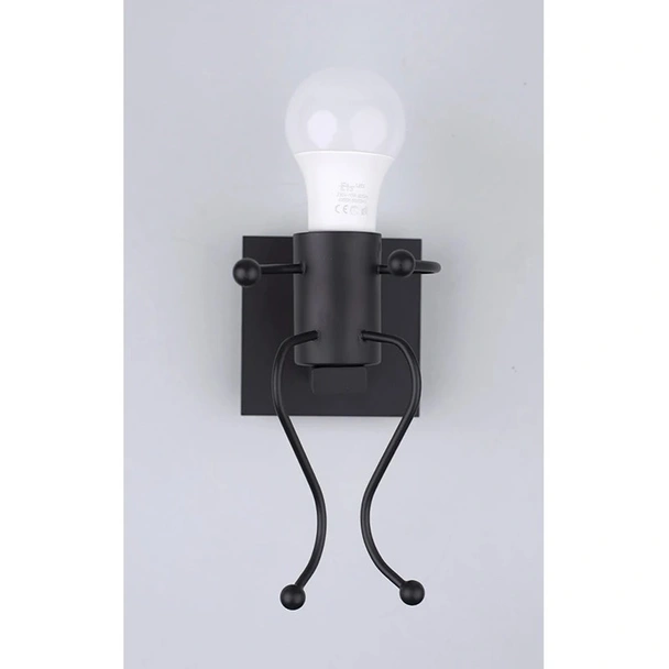 Арт аплик Прегръдка черен мат DREAM LIGHTS - Image 2