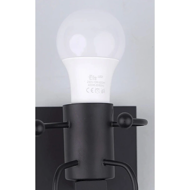 Арт аплик Прегръдка черен мат DREAM LIGHTS - Image 3