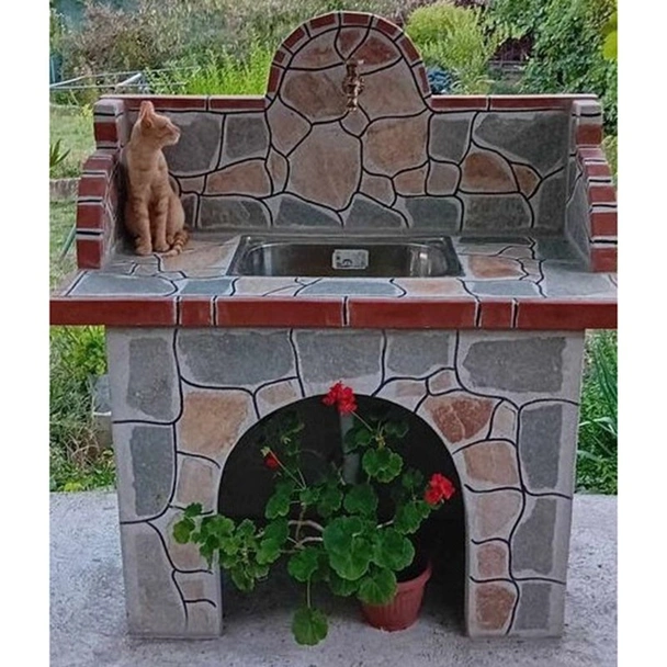 Градинска мивка с алпака корито Стандарт РАЙМАР - Image 4