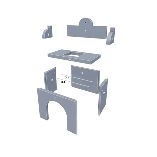 Градинска мивка с алпака корито Стандарт РАЙМАР - Image 6