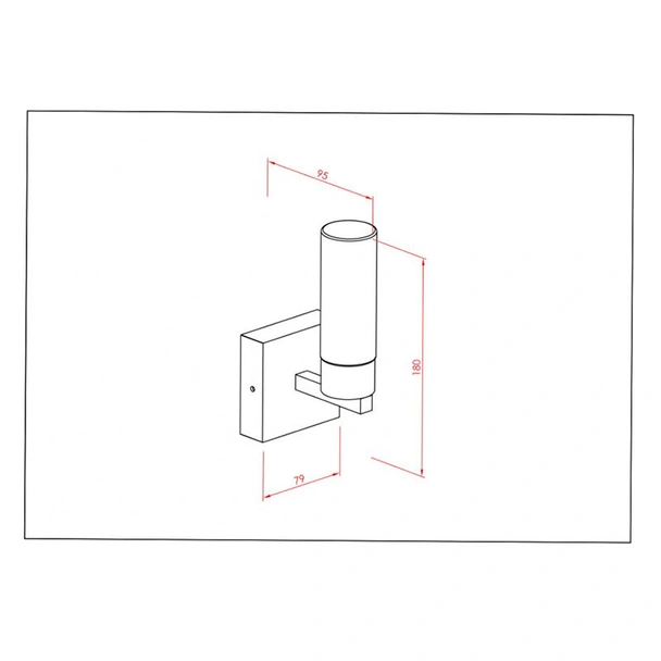 Осветително тяло за баня с LED осветление INTER CERAMIC - Image 2