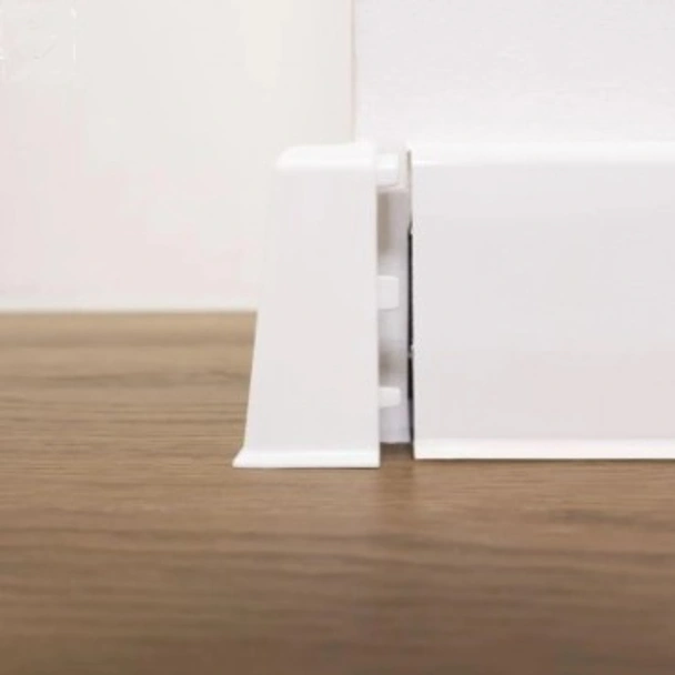 Външен ъгъл за подов перваз INDO-01 бял 2 бр. ARBITON - Image 2