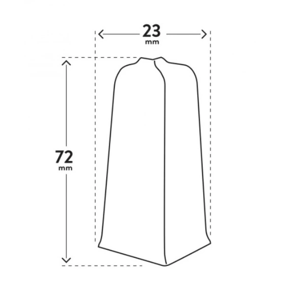 Външен ъгъл за подов перваз INDO-01 бял 2 бр. ARBITON - Image 4
