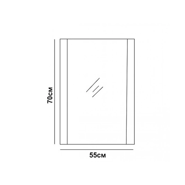 Горен огледален шкаф за баня ICMC 1070-55 INTER CERAMIC - Image 5