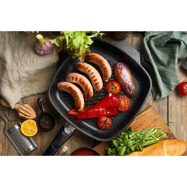 Грил тиган Байкал 28x28 см Natural Minerals НЕВА МЕТАЛЛ ПОСУДА - Image 6