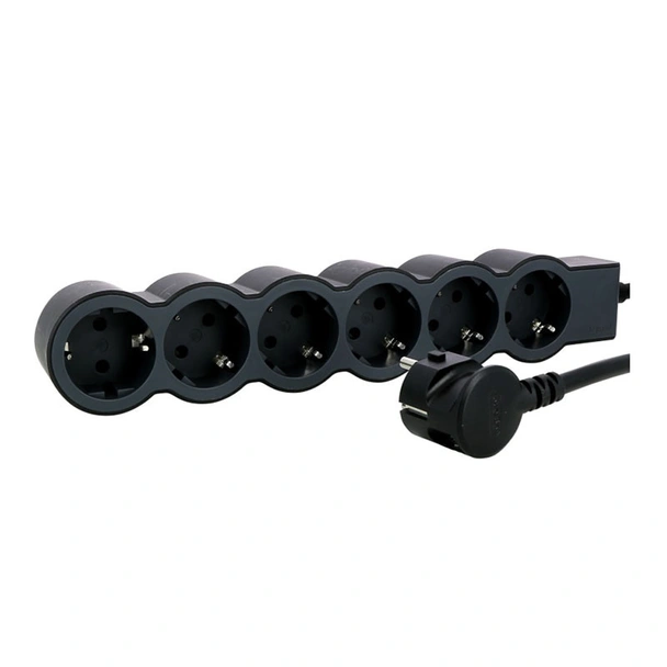 Разклонител 6 гнезда шуко кабел 1.5 м Legrand