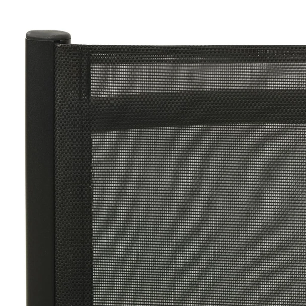 Сгъваеми градински столове, 2 бр., 7 позиции Алуминий - Image 8