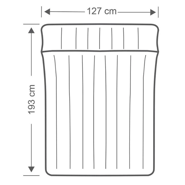 Надуваем дюшек за къмпинг 127x193x24 см INTEX - Image 5