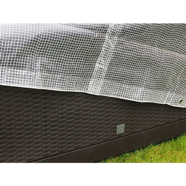 Подсилено покривало 3x4 м 100 гр/м2 прозрачно Leno Cristal BRADAS - Image 5