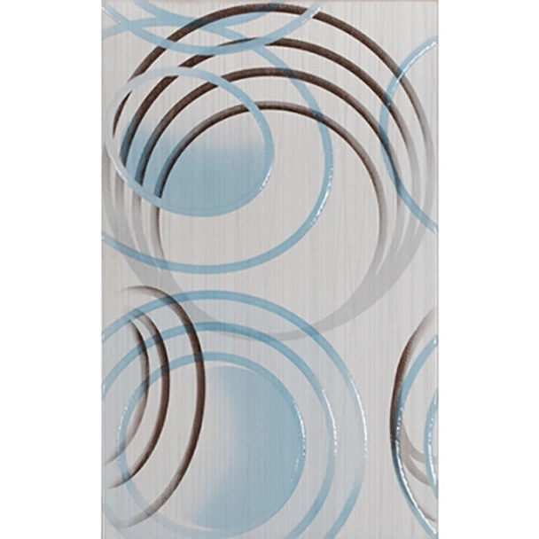 Декор 25х40 см Oсака нова син 7532 KAI