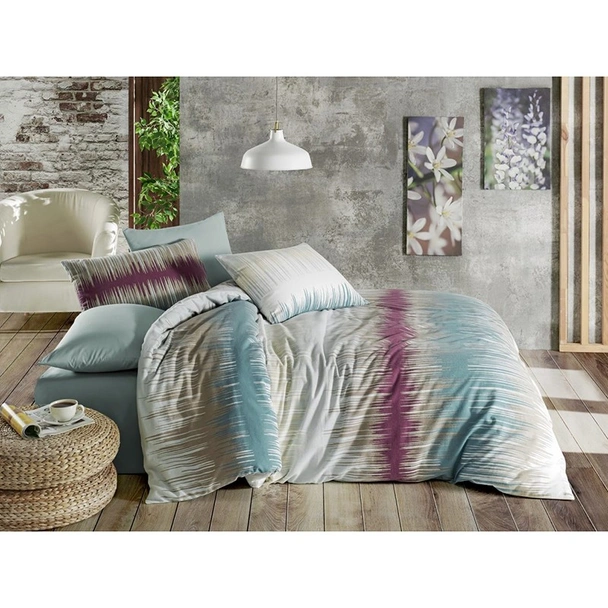 Единичен спален комплект 3 части 100% памук Честоти ZAMBAK - Image 2