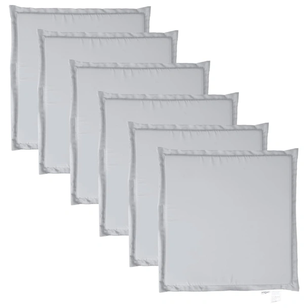 Градински подложки за седалка 6 бр, 45x45x2 см, квадратни - Image 2