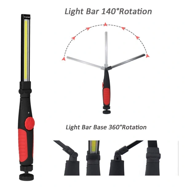 Сгъваем зареждаем фенер COB BL-W53 - Image 3