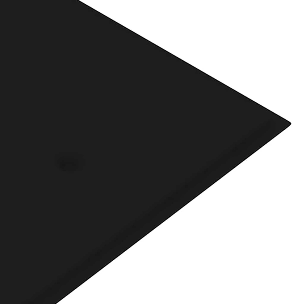 Стифираща градинска пейка с възглавница, 159 см, тик масив - VL3063313 - Image 7