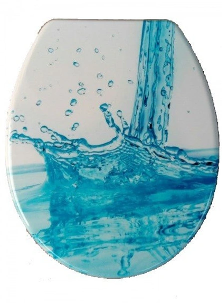 Тоалетна седалка с плавно затваряне 45.5х37.3см INTER CERAMIC - Image 2