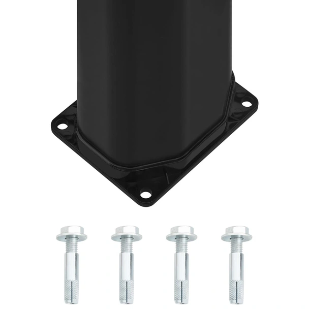 Градински соларен душ 217 см - слушалка и кранче - 35л черен - Image 11