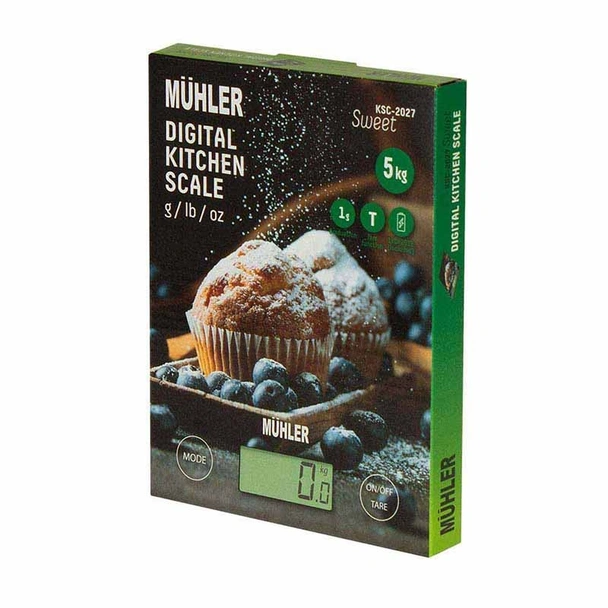 Кухненска електронна везна 5 кг Sweet MUHLER - Image 3