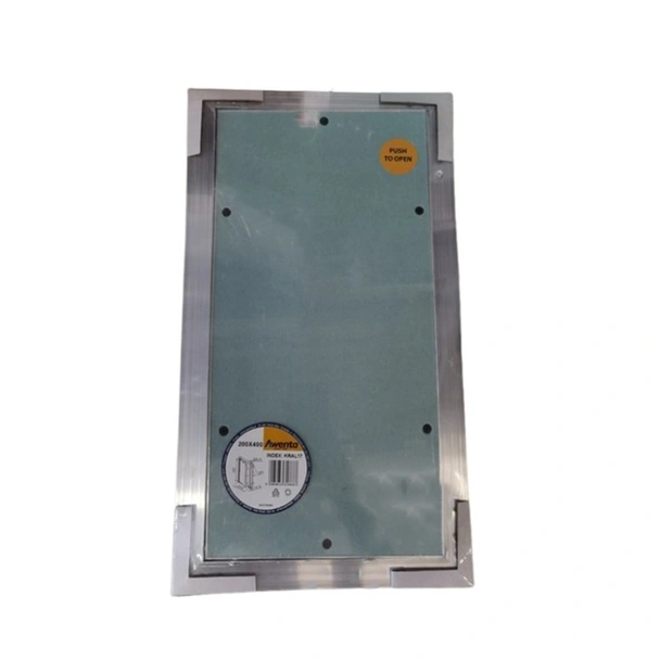 Ревизионна алуминиева вратичка 200x400 мм зелена AWENTA - Image 2