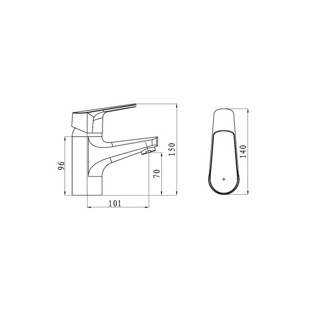 Стоящ Смесител за баня Bergamo - FORMA VITA - Image 2
