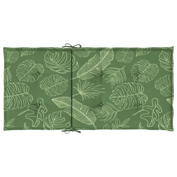 Възглавници за стол  2 бр. на зелени листа - с ниска облегалка - VL361331 - Image 7