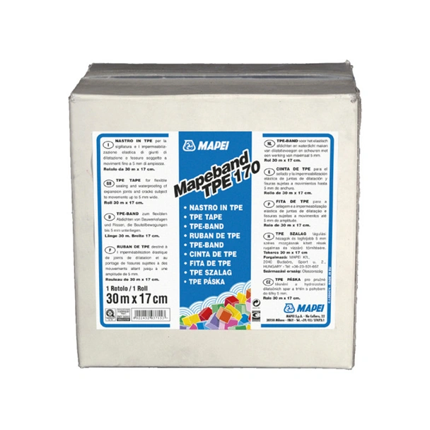 Ленти за уплътняване Mapeband TPE 170 30 м х 17 см - MAPEI