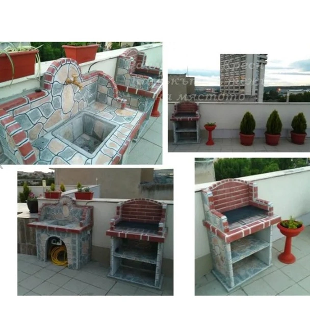 Мини голямо барбекю Стандарт 135x83x60 см РАЙМАР - Image 8