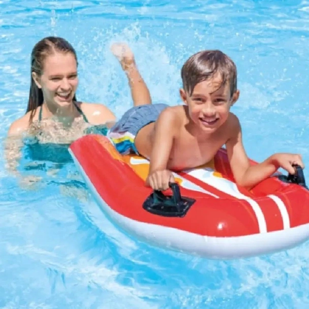Надуваема дъска за плуване 112x62 см Joy Rider INTEX - Image 5