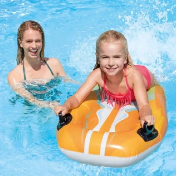 Надуваема дъска за плуване 112x62 см Joy Rider INTEX - Image 4