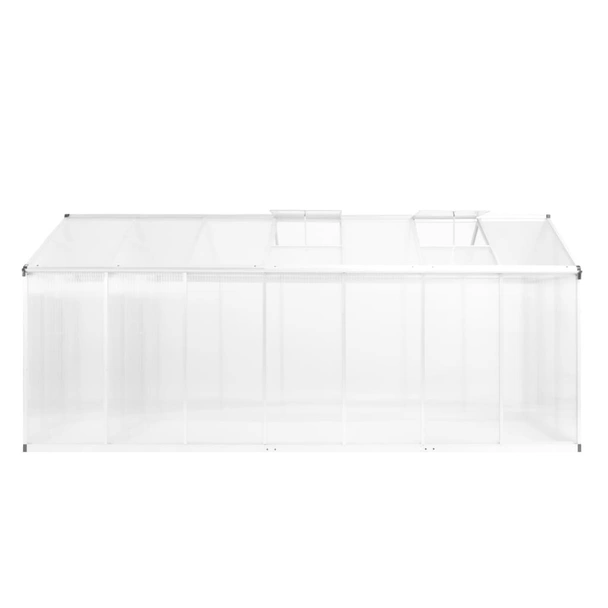 Оранжерия - 4.21x1.90x1.95 м - алуминий и поликарбонат - 15,6 м³ - Image 2