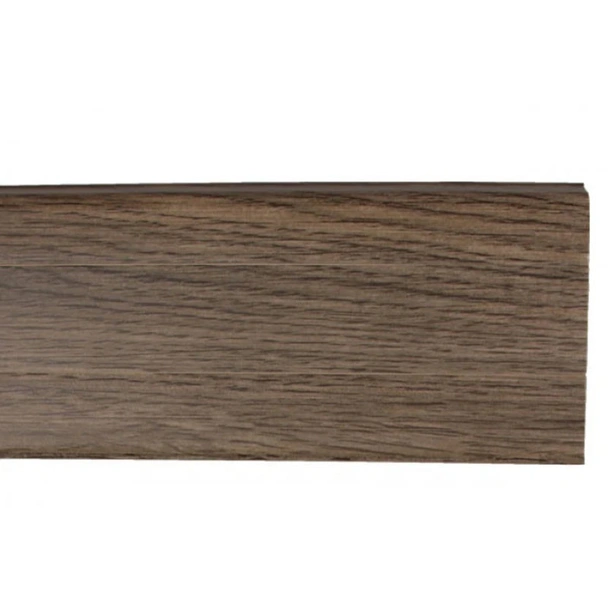 PVC перваз с кабел канал SG75/K1 Дъб Супериор 2.2м SALAG