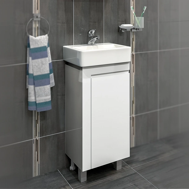 Шкаф за баня с мивка Вега TRIANO - Image 3