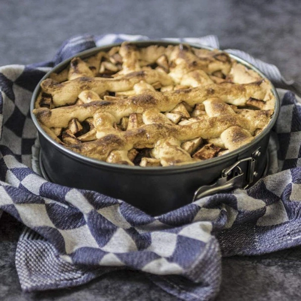 Форма за блат с подвижно дъно Ф28х6.5см HORECANO - Image 3