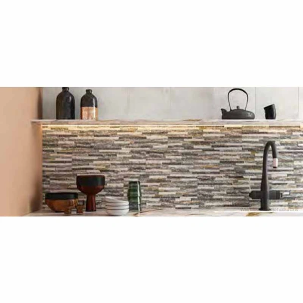 Облицовъчна плочка 17x52 см Behobia Gris (Peak Grey) ECOCERAMIC - Image 2