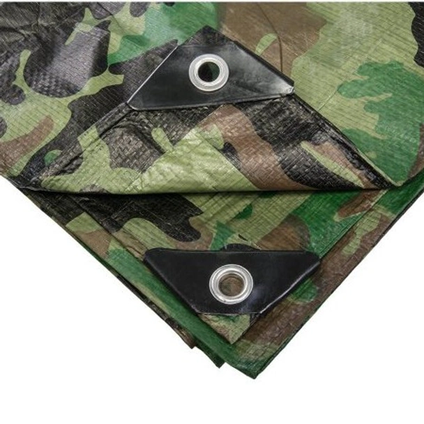 Подсилено камуфлажно покривало 3x5 м 90 гр/м2 Camoforest BRADAS - Image 2