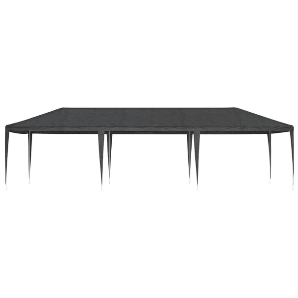 Професионална парти шатра, 4x9 м, антрацит, 90 г/м² - Image 3