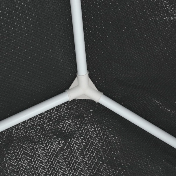 Професионална парти шатра, 4x9 м, антрацит, 90 г/м² - Image 7