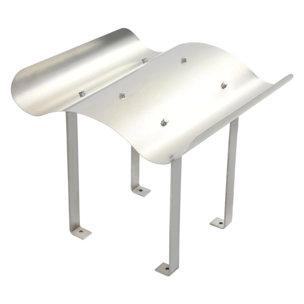 Шапка за комин, неръждаема стомана, сребриста - Image 3