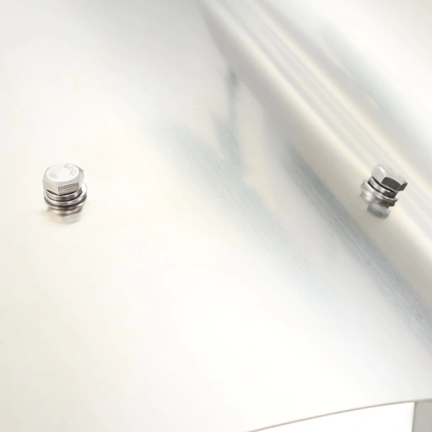 Шапка за комин, неръждаема стомана, сребриста - Image 4