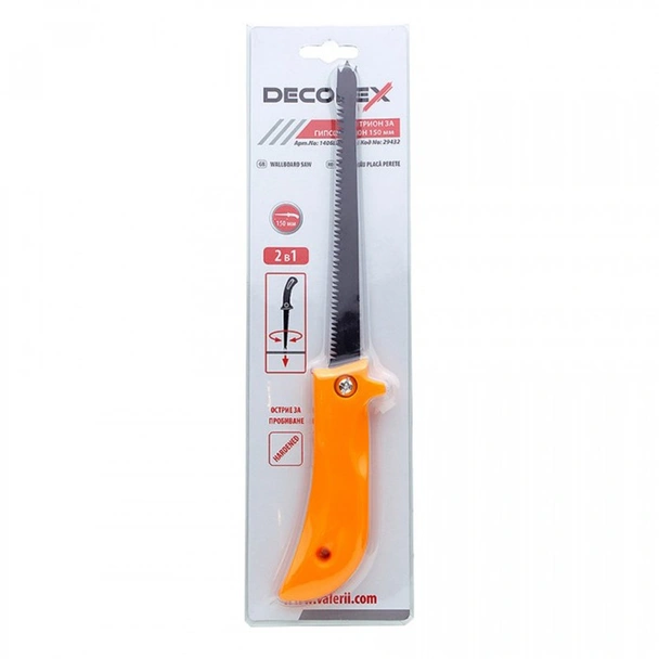 Трион за гипсокартон 150 мм DECOREX/29432 - Image 2