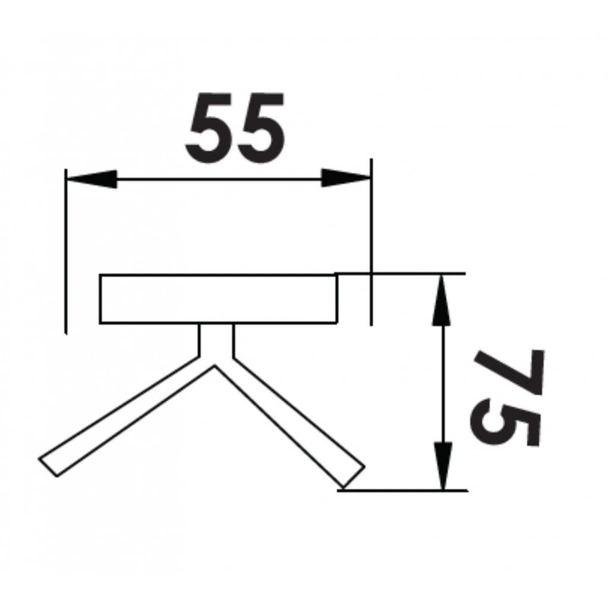 Закачалка за кърпи - двойна - " асти" ica 2353 - Image 2