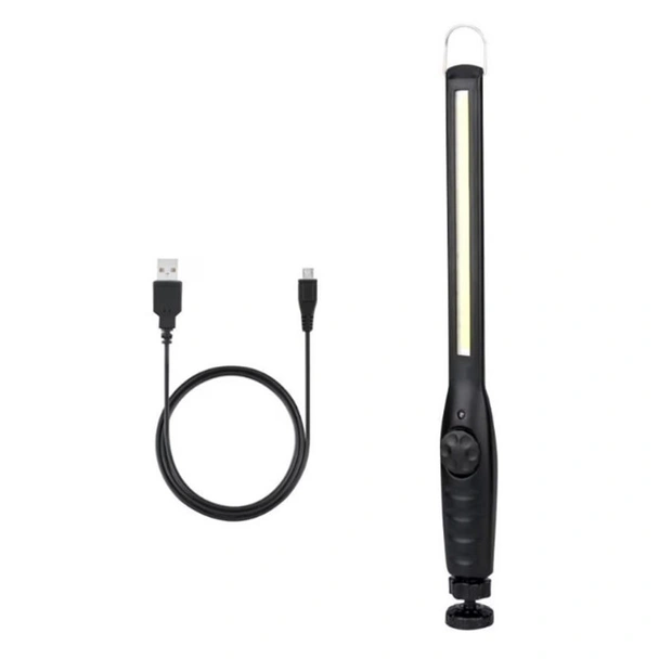 Акумулаторен LED фенер JW821 черен AMIO - Image 2