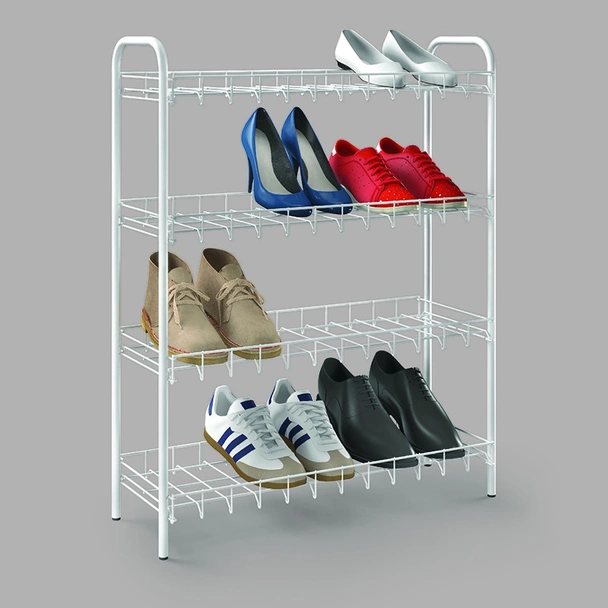 Етажерка за обувки 4 нива 64x23x80 см METALTEX - Image 3